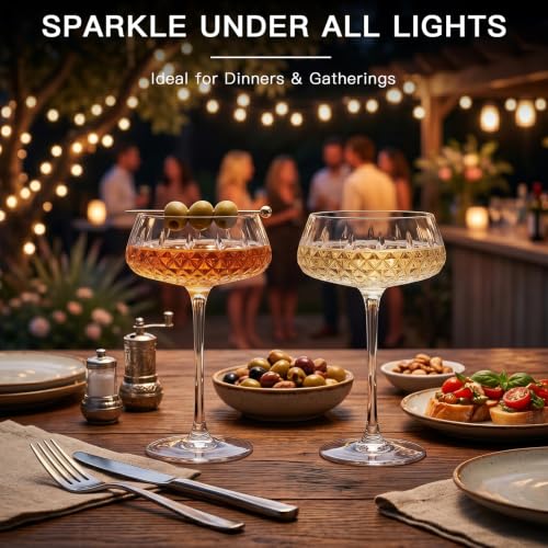 Coupe Glasses Set of 4 (Gift Box)