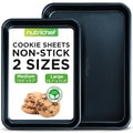 2 Piece Baking Sheet Non Stick (Blue Diamond / 2-Piece Set)