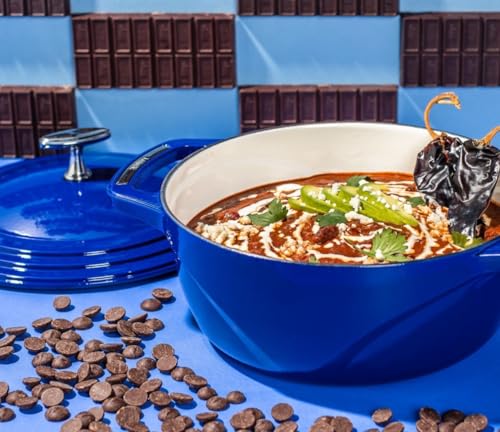 USA Enamel 4.5 Quart Dutch Oven (Blue / 4.5 qt)