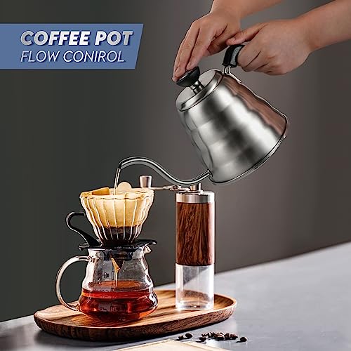Stainless Steel Gooseneck Kettle (1.3 Quarts)