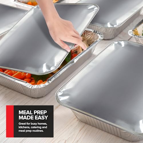 9x13 Disposable Baking Pan Covers (1 Pack Pack of 25)
