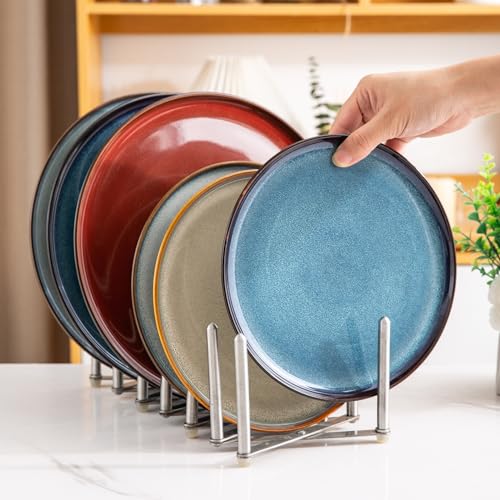 Ceramic Dinnerware Sets for 6 (Modern-colorful / Service for 6 (18 Pcs))