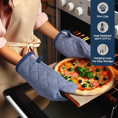 Flour Sack Towels & Kitchen Towel Set 20 Pc (Kitchen Linen Set of 20 / 05: Indigo)