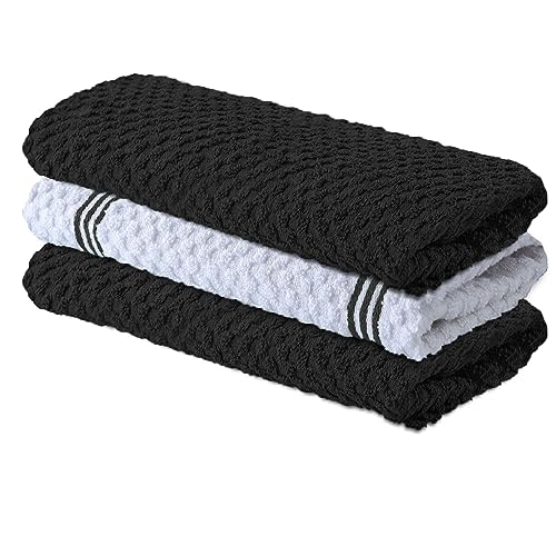 Kitchen Towels (Storm Black / 15 x 25)