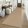 Boho 3x12 Runners Rugs for Hallway (Orange Beige/Tan/Brown / 3' x 12' (Runner))