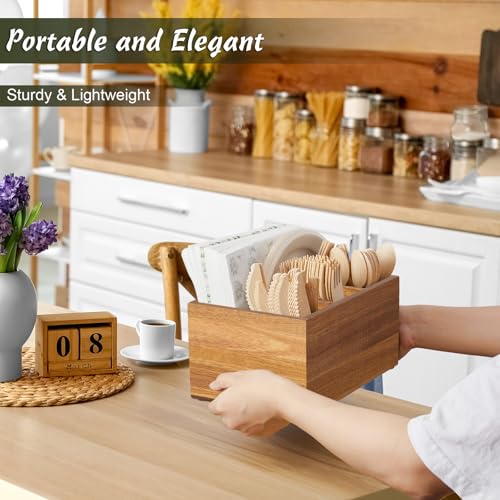Utensil Caddy (Acacia / Small)