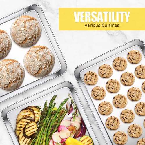 Baking Sheet Cookie Sheet (Big Sheet Pans-19.6''x13.8'')