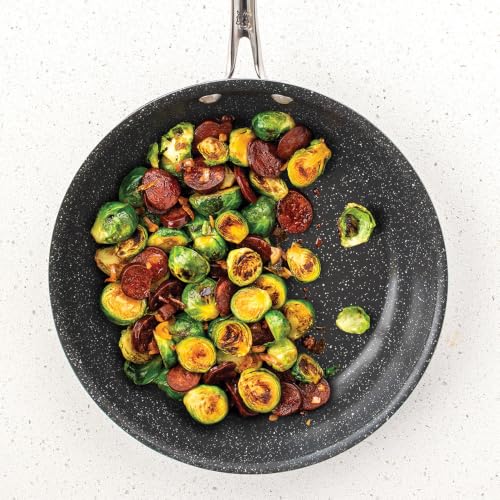 Basalt Aluminum Saute Skillet (10-Inch / Nonstick Ceramic Coating)
