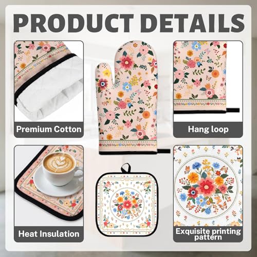 Vintage Floral Kitchen Decor Set (Vintage Floral)