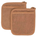 Terry Pocket Mitt & Hot Pad (2-Pack / Copper)