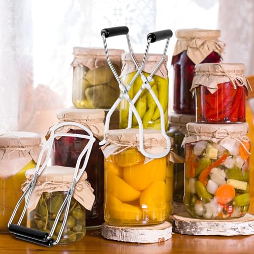 Canning Jar Lifter Tongs (White)