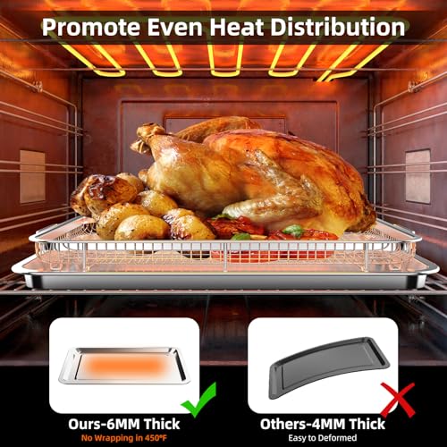 Air Fryer Basket for Oven (18.7" x 12.8")