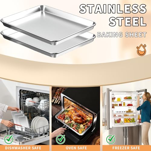 Baking Sheet Set of 2 (2 set of 16x12x1 inch)