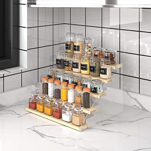 Spice Rack Organizer for Cabinet & Countertop (5 Tier)