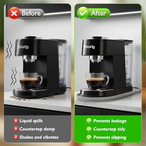 Silicone Coffee Mat (Grey / 15.8" x 7.8")