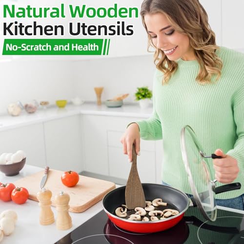 2PCS Wooden Spatula