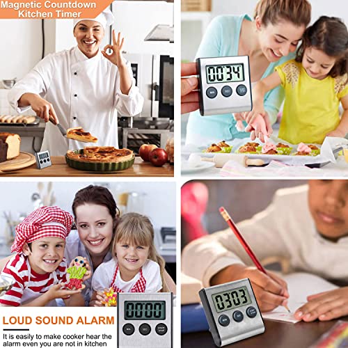 4 Pack Digital Kitchen Timer Magnet (4 Pack)