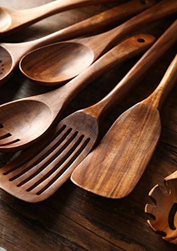 Wooden Kitchen Utensils set (7 PCS)