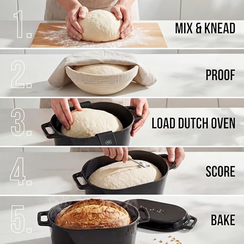 Oval Dutch Oven (Ivory / 3.4 Quarts)