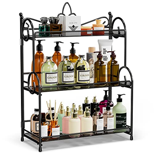 Bathroom Organizer Countertop (Black)