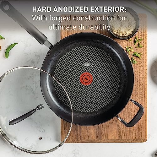 Ultimate Hard Anodized Nonstick Fry Pan (10-Inch with lid)