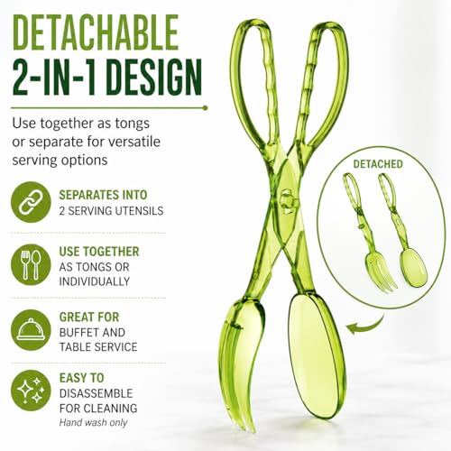 Salad Tong Hinged Design (Salad Tongs, Set of 1)
