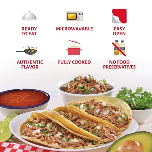 Mexican Shredded Beef with Broth (8 Ounce (Pack of 1))