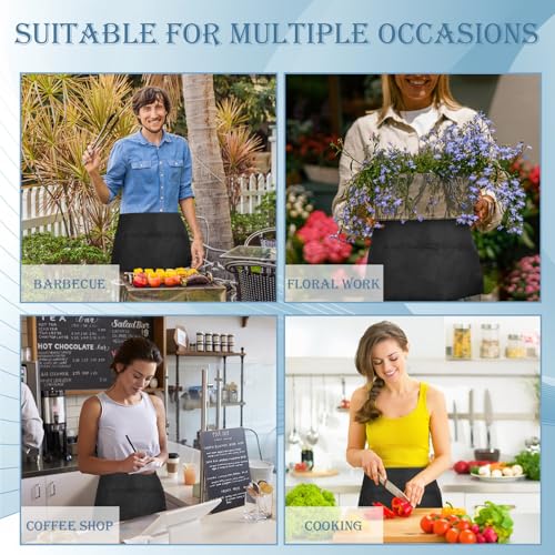 3 Pack Server Apron (Black)