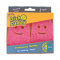 Dish Wand Scrubbing Brush Replacement Heads (ef of 2 pk / Pink)