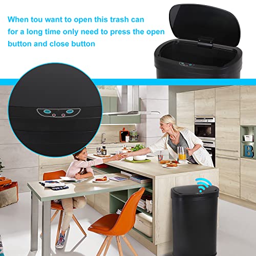 Kitchen Trash Can (Black)