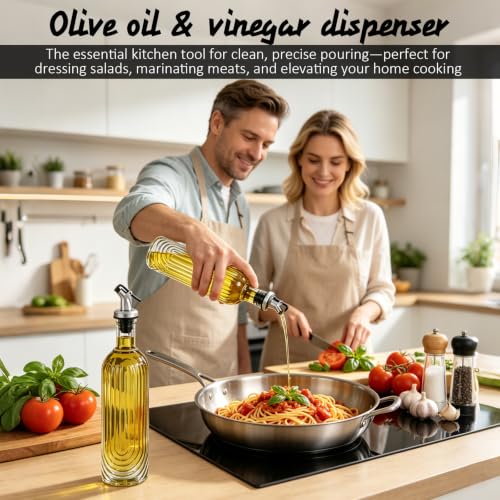 4 Pcs Coffee Syrup Dispenser Bottles Set