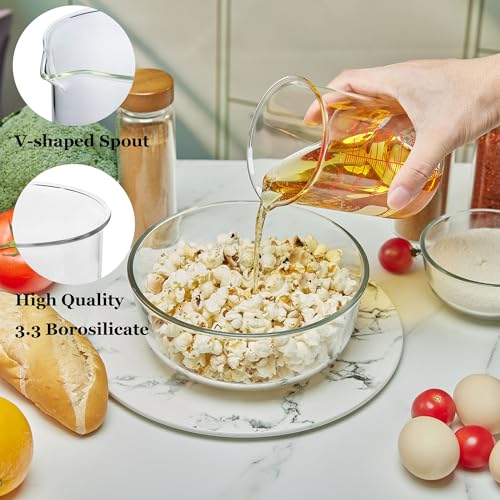 High Borosilicate Glass Measuring Cup (500ml (16oz))
