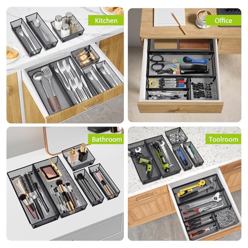 Drawer Organizer (Black-5L pack)