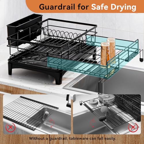Dish Drying Rack (Black)