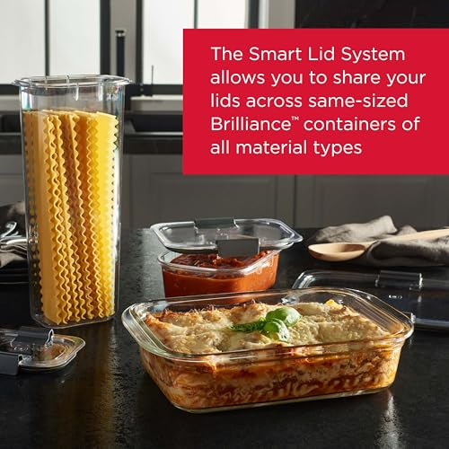 Brilliance Glass Food Storage Containers (Assorted Sizes (18-Piece))