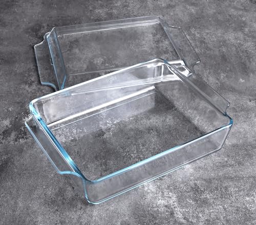 Rectangular Tempered Glass Casserole Dish (2 Liter RECT.)