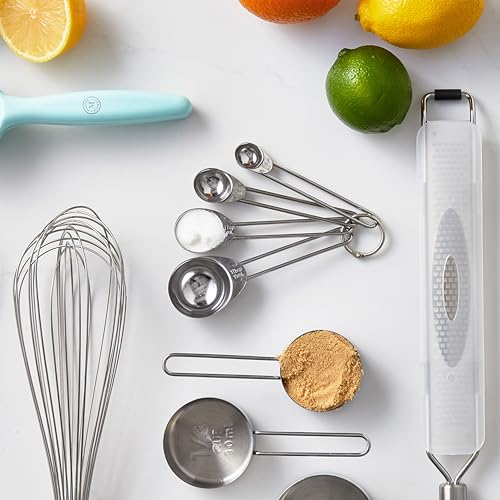 Richburn 4 Piece Stainless Steel Measuring Spoons Set (Silver / Measuring Spoons (Set of 4))