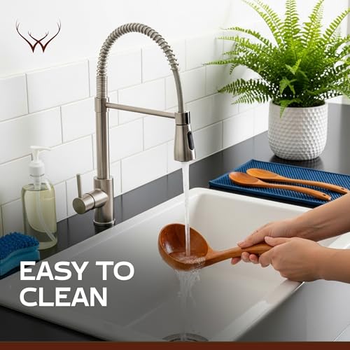4Pcs Wooden Ladle Set