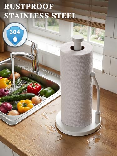 Paper Towel Holder Countertop (05-white)