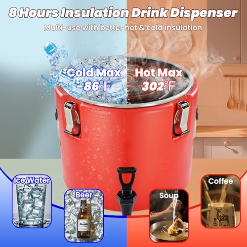 20L 5Gal Insulated Beverage Dispenser