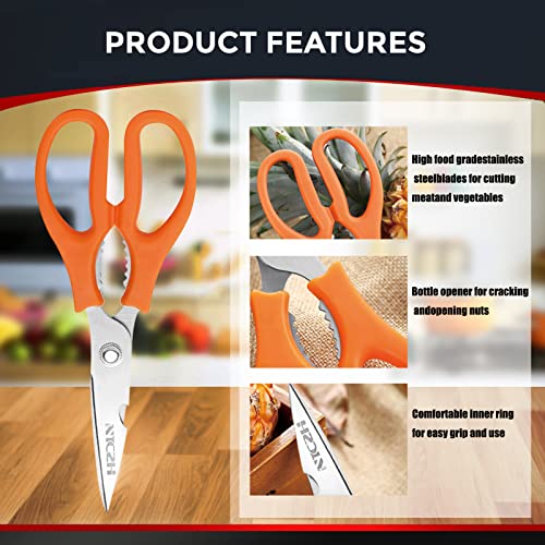 Kitchen Shears (White)