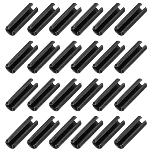 25Pcs Slotted Split Roll Pins 2 (2/5 Inch(10mm) Dia. 1-1/5 Inch(30mm) Length)