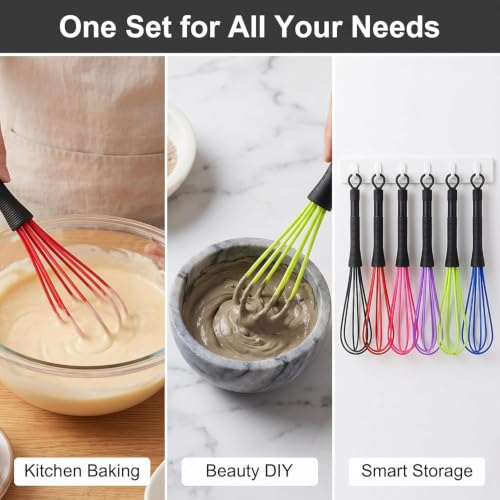 6Pcs Mini Whisks