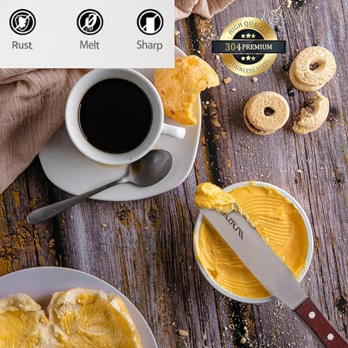 Straight Icing Spatula Stainless Steel Baking Set of 6" (straight spatulas 6 8 10 inches)