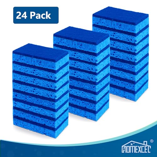 Sponges Kitchen 24 Pack (Blue-rectangle)