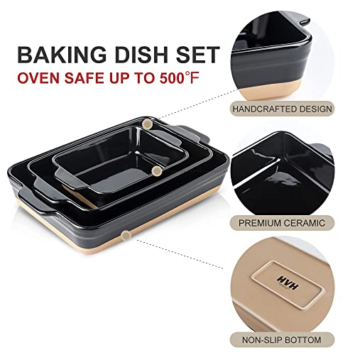 Baking Dish Set (Black)