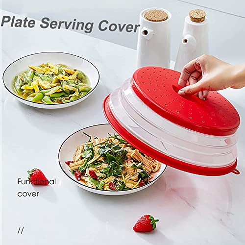Microwave Splatter Cover for Food (Grey Cover 10.5 Inch)
