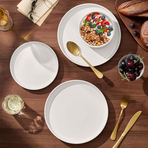 Plates and Bowls Sets (Whisper White / Service for 6)