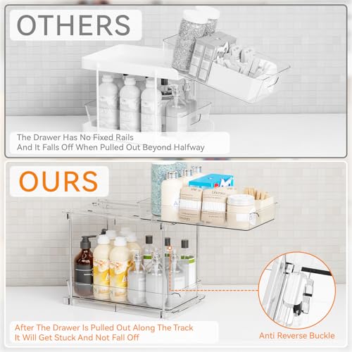 4 Pack Under Sink Organizers and Storage