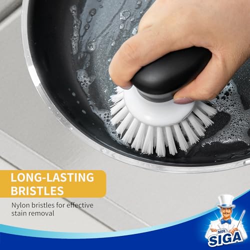 Dish Scrub Brush (White)